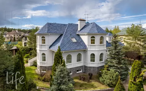 2-этажный коттедж 500 м² с отделкой