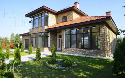 2-этажный коттедж 357 м² с отделкой