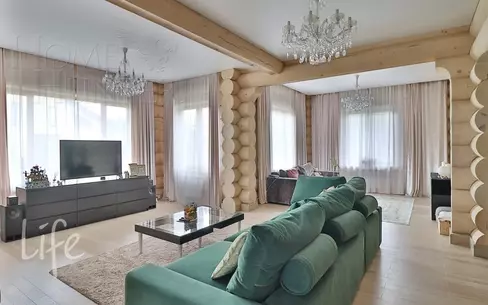 2-этажный коттедж 380 м² с отделкой