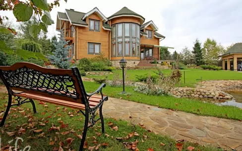 2-этажный коттедж 590 м² с отделкой