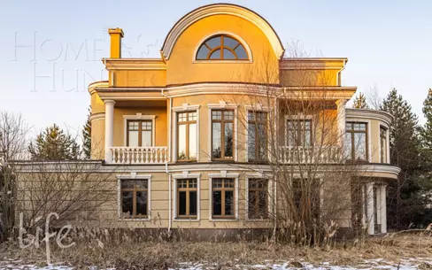 2-этажный коттедж 600 м² без отделки