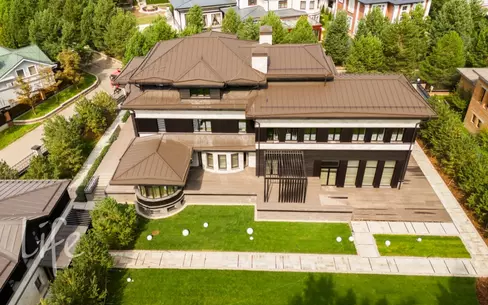 2-этажный коттедж 1 269 м² без отделки