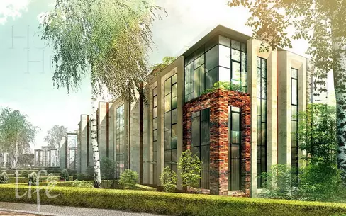 3-этажный таунхаус 277 м² без отделки