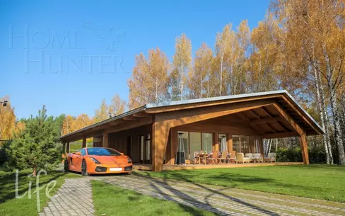 1-этажный коттедж 330 м² с отделкой