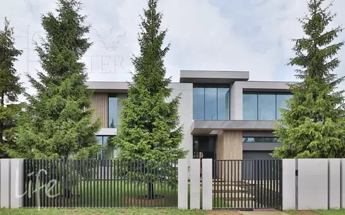 2-этажный коттедж 891 м² без отделки