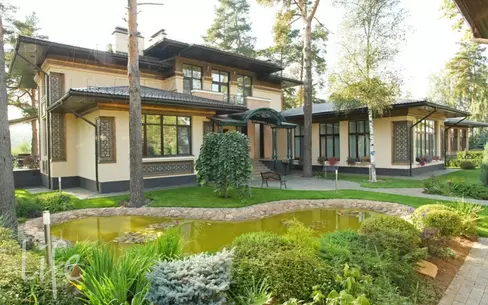 2-этажный коттедж 700 м² с отделкой