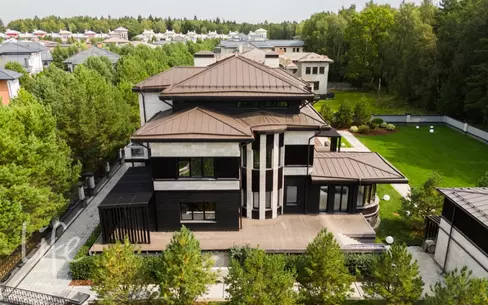 2-этажный коттедж 1 269 м² без отделки