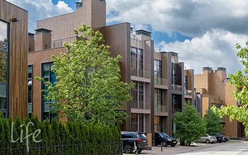 3-этажный таунхаус 238 м² без отделки