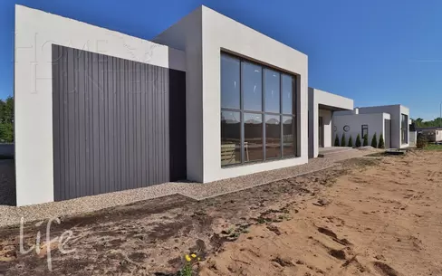 1-этажный коттедж 190 м² без отделки