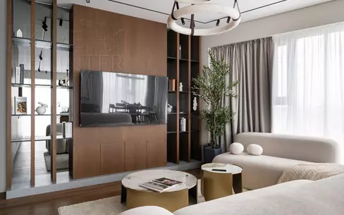 4-КОМН. КВАРТИРА С ОТДЕЛКОЙ 135 М² НА 15 ЭТАЖЕ