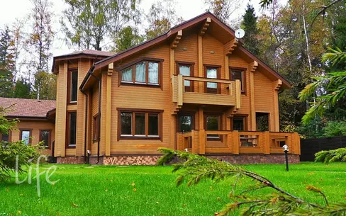 2-этажный коттедж 550 м² с отделкой