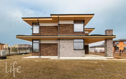 2-этажный коттедж 260 м² без отделки