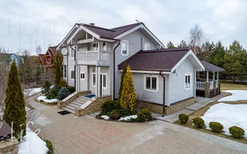 2-этажный коттедж 392 м² с отделкой