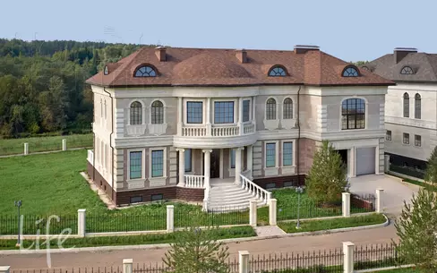 2-этажный коттедж 1 323 м² без отделки