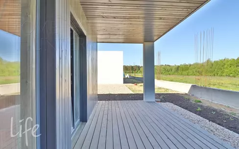 1-этажный коттедж 190 м² без отделки