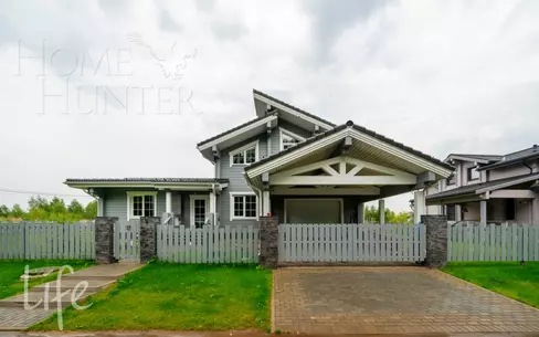 2-этажный коттедж 315 м² с отделкой