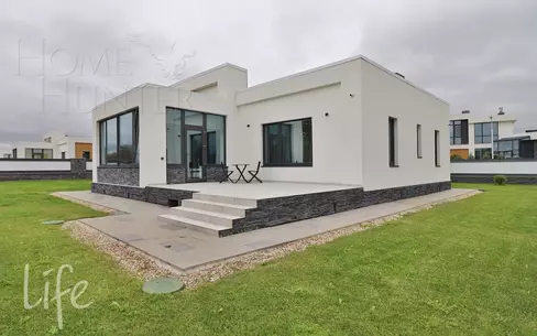 1-этажный коттедж 170 м² с отделкой