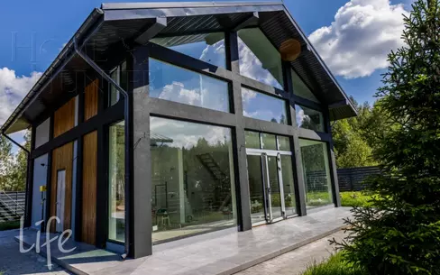 2-этажный коттедж 230 м² без отделки