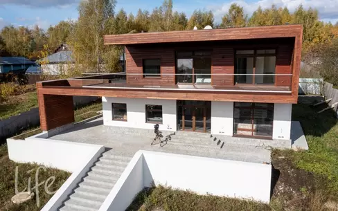 2-этажный коттедж 368 м² с отделкой