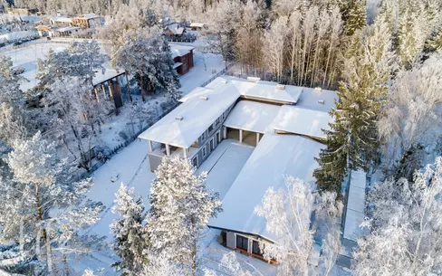 2-этажный коттедж 1 638 м² без отделки