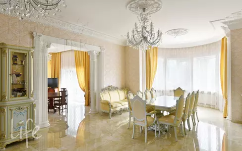 3-этажный коттедж 750 м² с отделкой