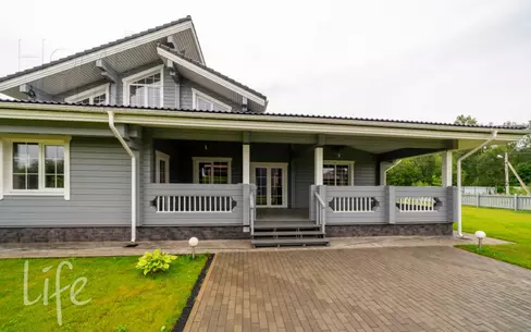 2-этажный коттедж 315 м² с отделкой