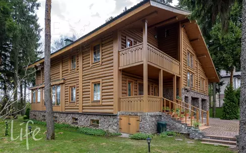 2-этажный коттедж 450 м² с отделкой