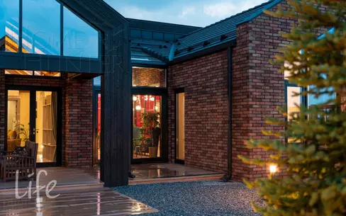 1-этажный коттедж 217 м² с отделкой