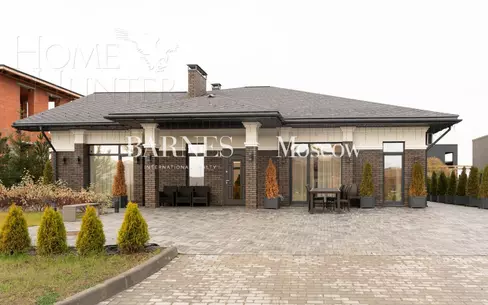 1-этажный коттедж 164 м² с отделкой