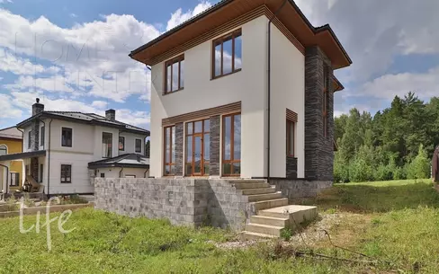 2-этажный коттедж 225 м² без отделки