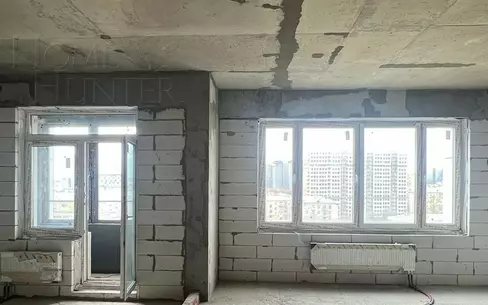 1-КОМН. КВАРТИРА БЕЗ ОТДЕЛКИ 46.7 М² НА 12 ЭТАЖЕ