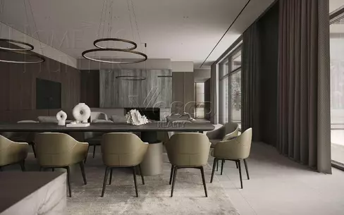 КОТТЕДЖ 454 м² с отделкой