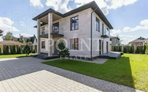 2-этажный коттедж 340 м² без отделки