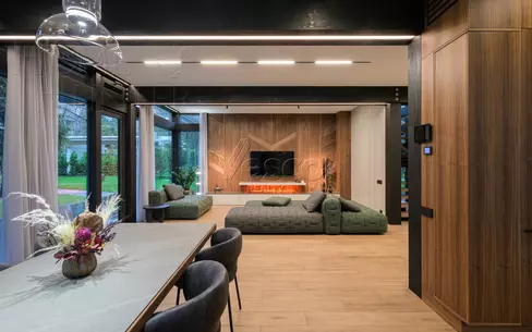 2-этажный коттедж 325 м² с отделкой