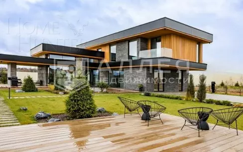 2-этажный коттедж 283 м² с отделкой