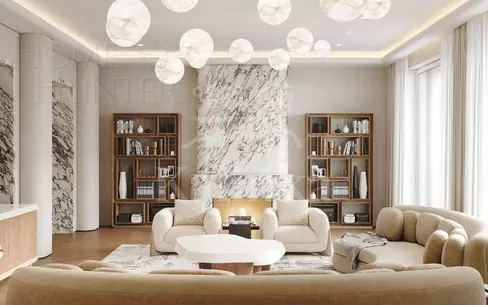 3-УРОВНЕВЫЙ ПЕНТХАУС С ОТДЕЛКОЙ 520 М² НА 6 ЭТАЖЕ