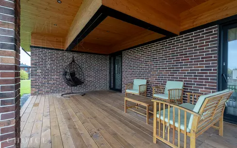 1-этажный коттедж 208 м² с отделкой