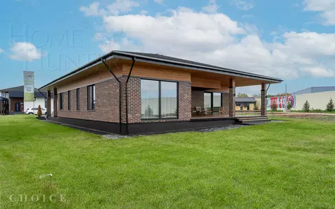 1-этажный коттедж 208 м² с отделкой