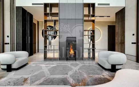 2-этажный коттедж 1 100 м² с отделкой