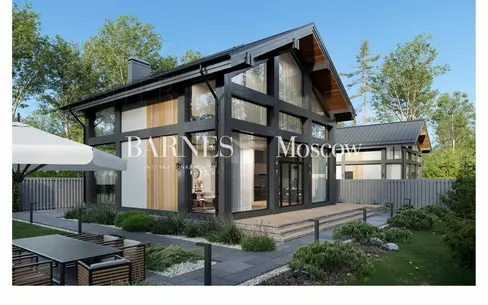 2-этажный коттедж 205 м² без отделки