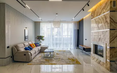 2-этажный коттедж 450 м² с отделкой