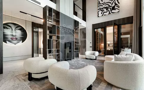 2-этажный коттедж 1 100 м² с отделкой