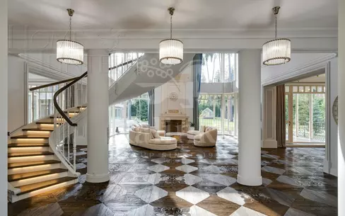 2-этажный коттедж 1 214 м² с отделкой