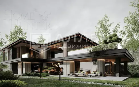 2-этажный коттедж 511 м² с отделкой