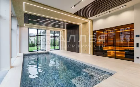 2-этажный коттедж 705 м² с отделкой