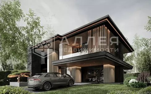 2-этажный коттедж 511 м² с отделкой