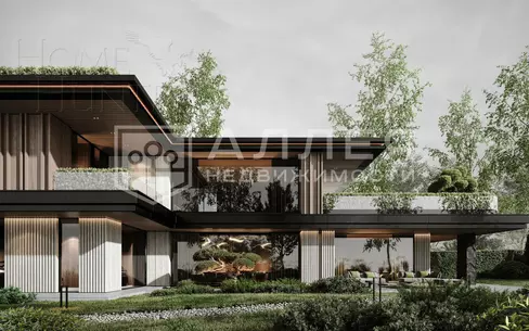 2-этажный коттедж 511 м² с отделкой