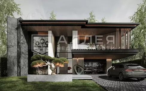 2-этажный коттедж 511 м² с отделкой