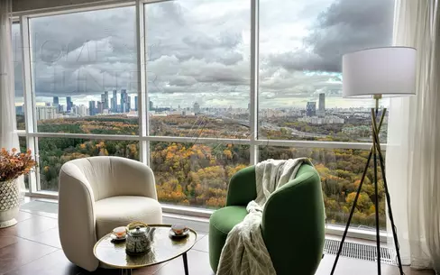 5-КОМН. КВАРТИРА С ОТДЕЛКОЙ 212 М² НА 27 ЭТАЖЕ