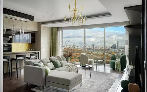 5-КОМН. КВАРТИРА С ОТДЕЛКОЙ 212 М² НА 27 ЭТАЖЕ